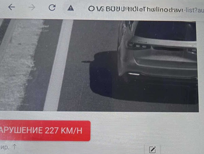 Сливенската полиция установи скорости над 220 км/ч на автомагистрала „Тракия“ през почивните дни