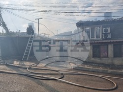 Белослав - пожар