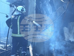 Белослав - пожар