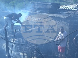 Белослав - пожар