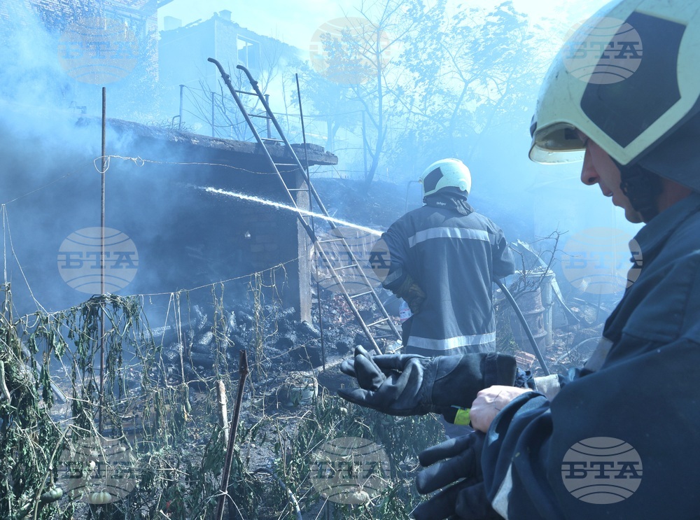 Белослав - пожар