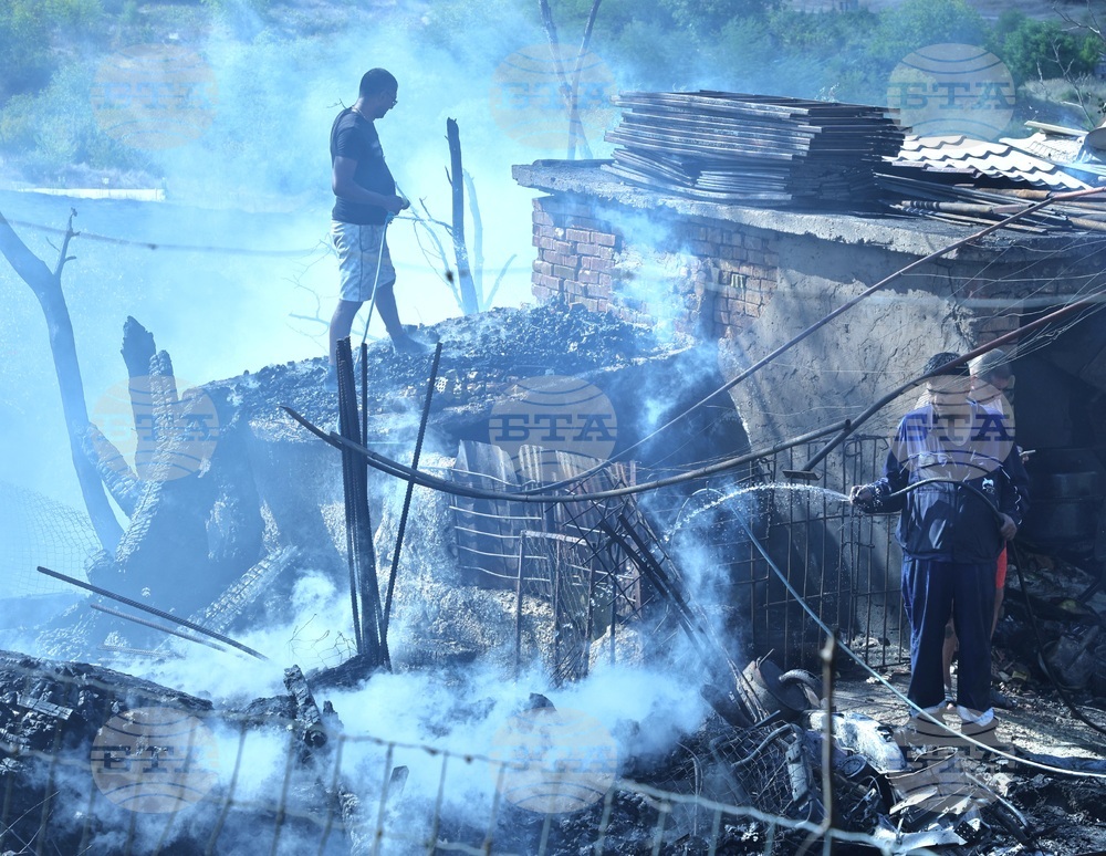 Белослав - пожар