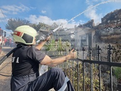 Белослав - пожар