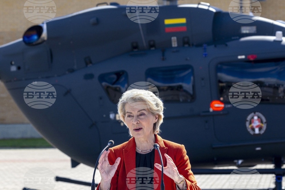 Фон дер Лайен нарече случаите с балоните с хелий над Литва "хибридна заплаха"