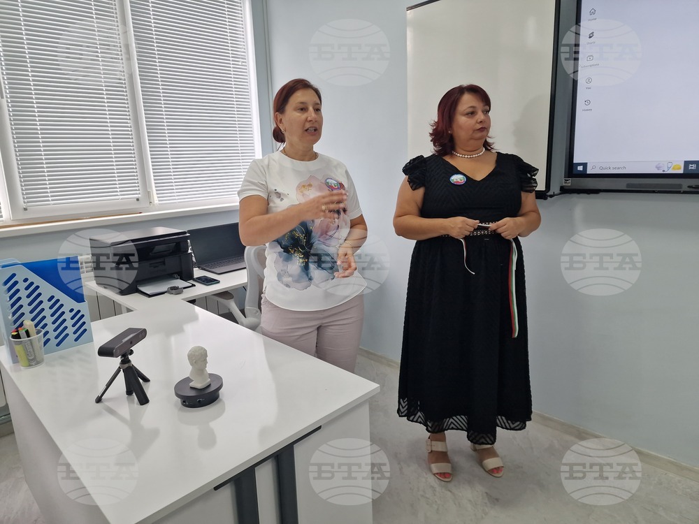 Търговище - Спортно училище „Никола Симов“ - STEM-център - откриване