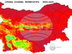 Справка за сезона лято през 2025 г. на НИМХ