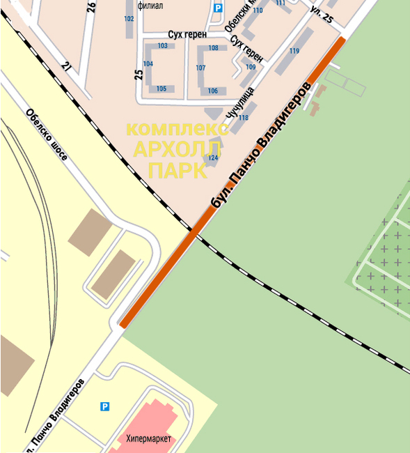 „Метрополитен“ ЕАД: Реорганизация на наземния транспорт по бул. "П. Владигеров"
