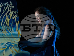 Пианистката Мартина Табакова представя музиката на Сен-Санс с 3D мапинг видео, снимка – екип