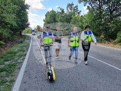 Село Смоляновци - асфалт - сцепление - измерване