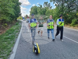 Село Смоляновци - асфалт - сцепление - измерване