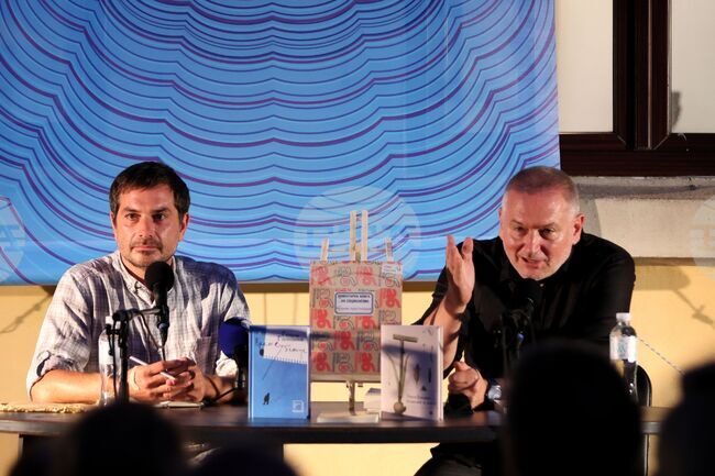 Созопол - Празници на изкуствата "Аполония" - Георги Господинов - "За прилива на минало" - среща с читатели