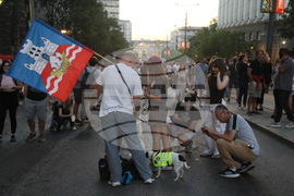 Сърбия - студенти и средношколци - протестна разходка