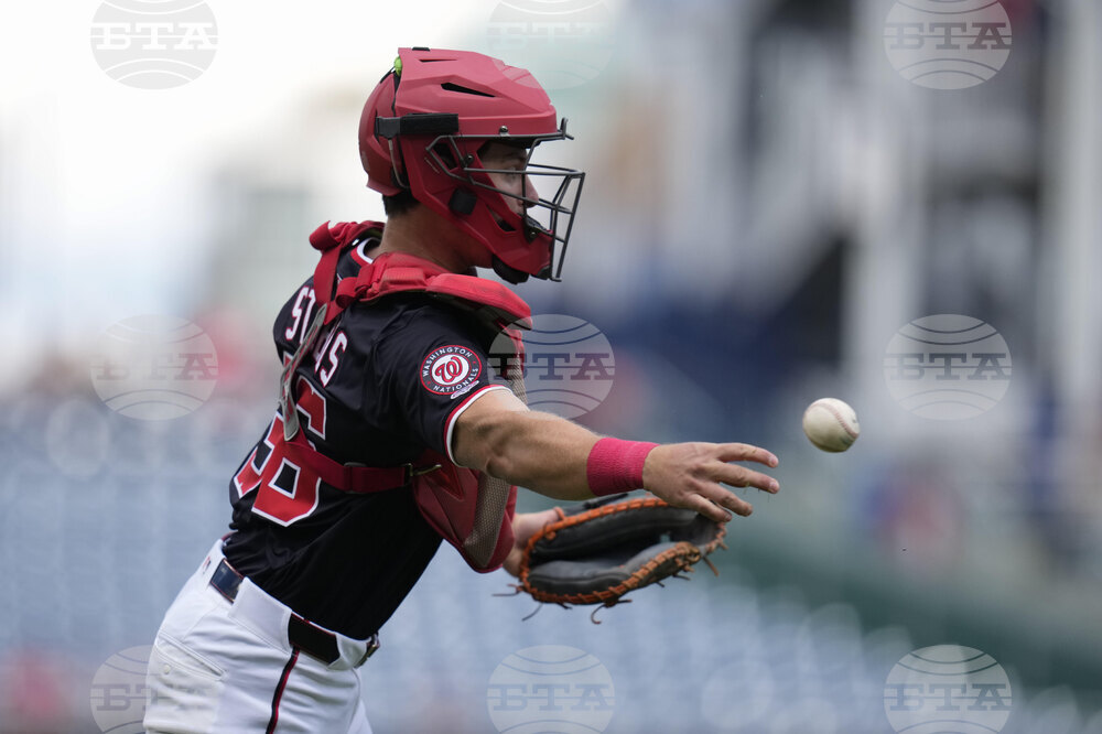 Marlins Nationals Baseball