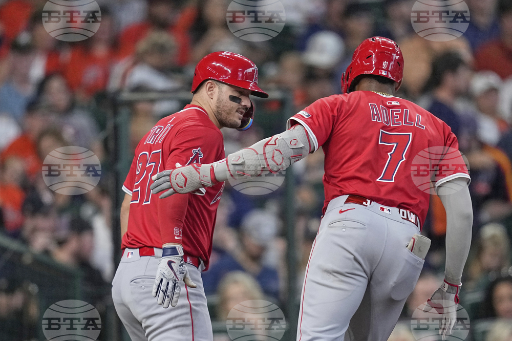 Angels Astros Baseball