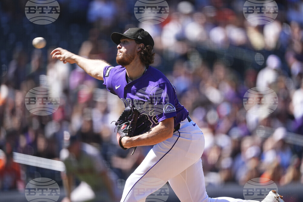 Giants Rockies Baseball