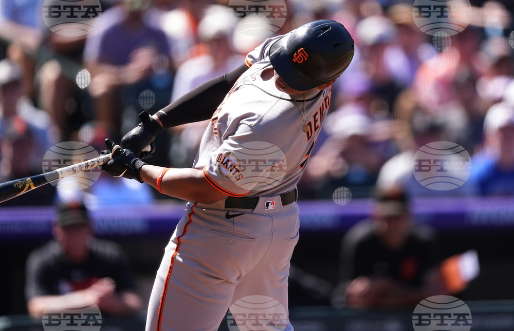 Giants Rockies Baseball