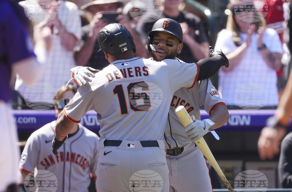 Giants Rockies Baseball