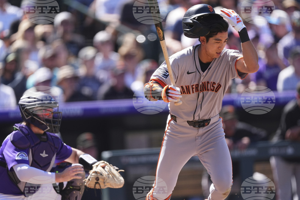 Giants Rockies Baseball