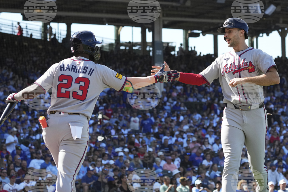Braves Cubs Baseball