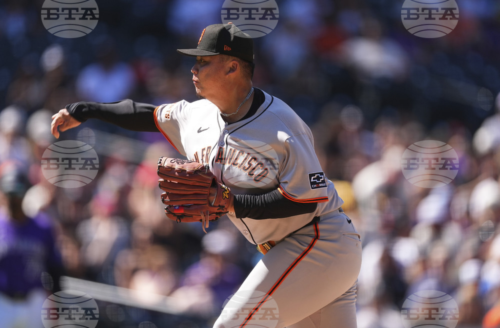 Giants Rockies Baseball
