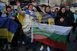 Бургас - украинци - митинг