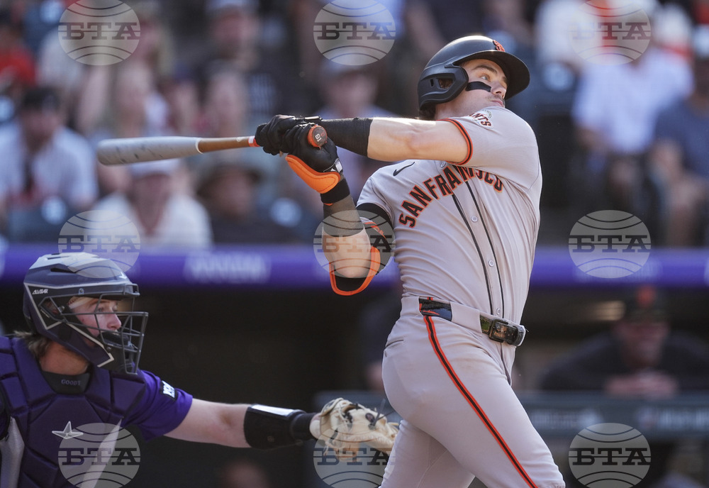 Giants Rockies Baseball