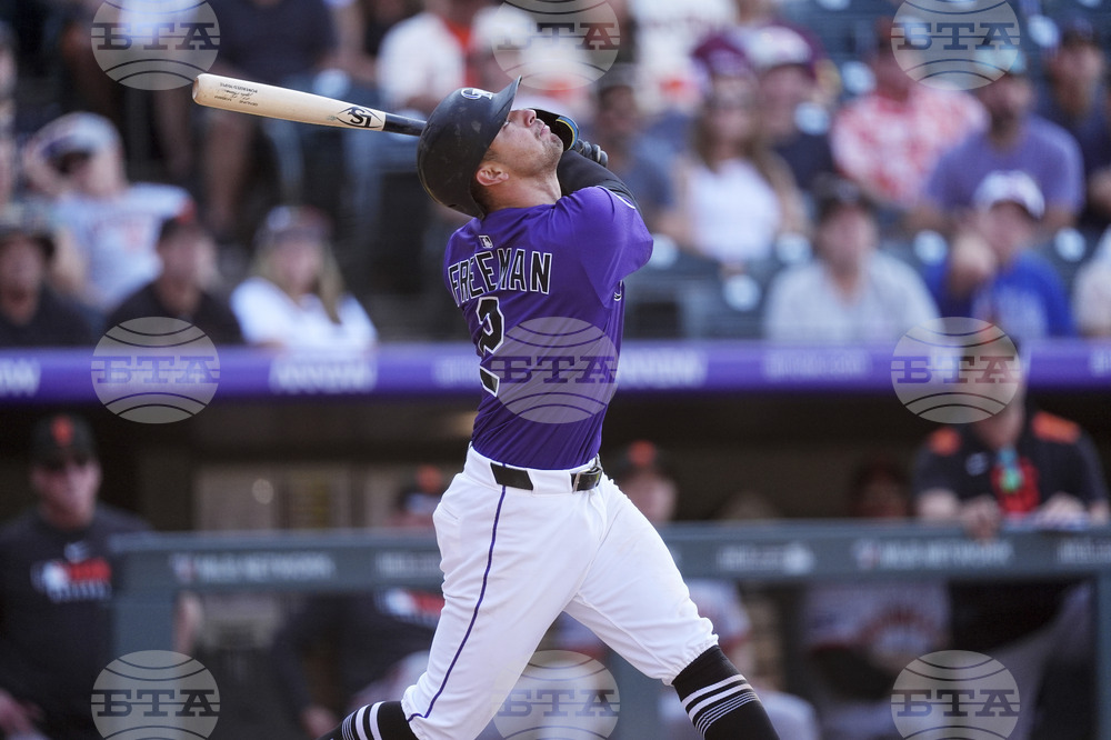 Giants Rockies Baseball