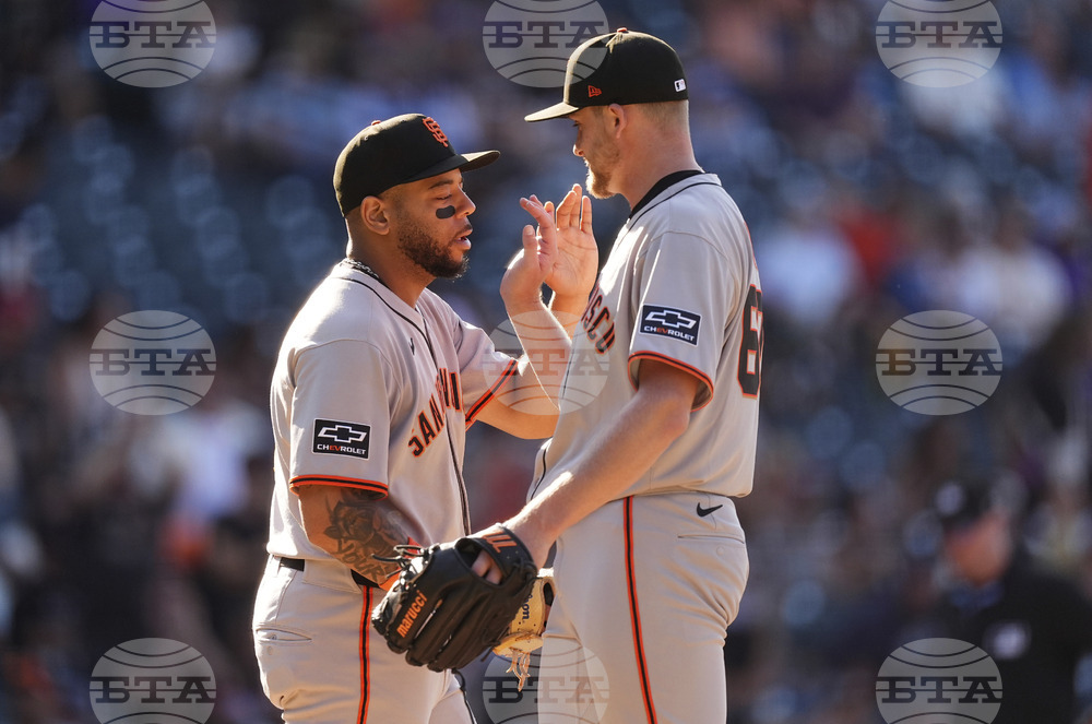 Giants Rockies Baseball