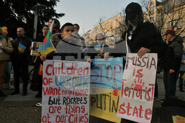 Бургас - украинци - митинг