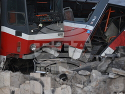 Румънско посолство - дерайлирал трамвай