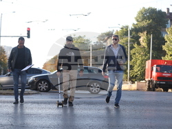 Румънско посолство - дерайлирал трамвай