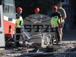 Румънско посолство - дерайлирал трамвай