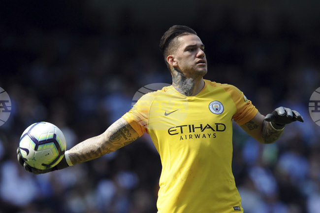 Man City Goalkeepers Soccer