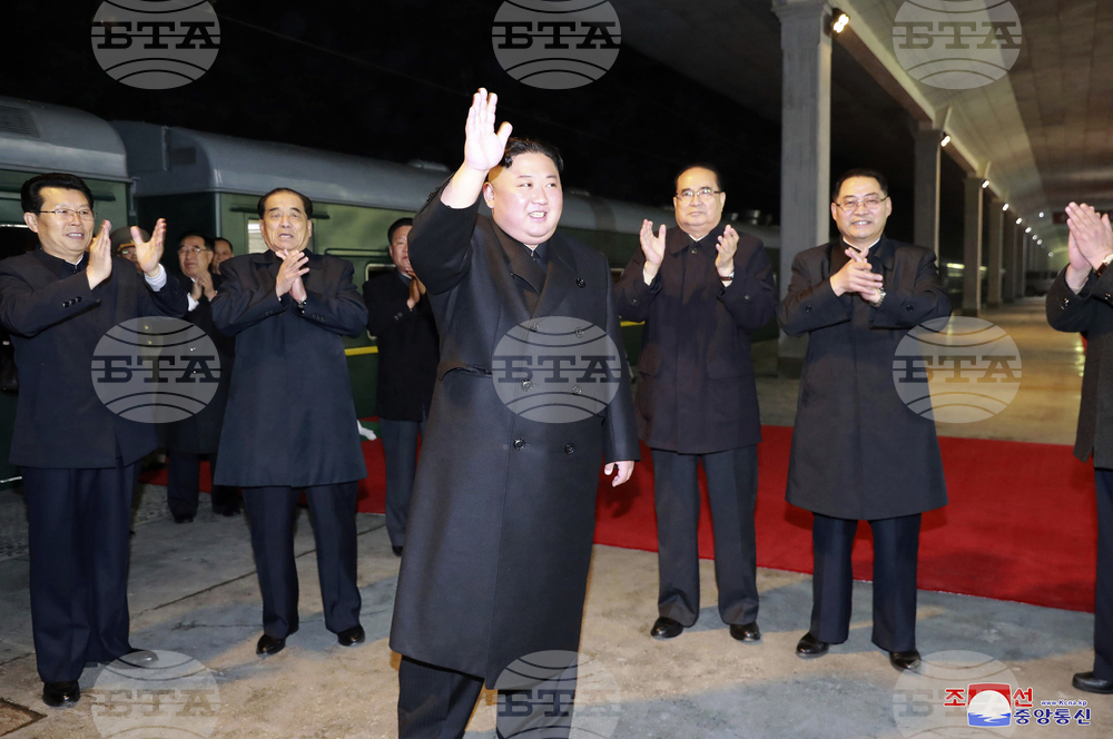 North Korea China Kim's Train