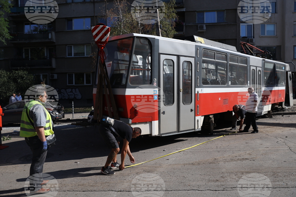 Second Tram Derails in Sofia