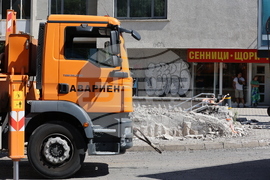 Кръстовището на булеварди Михай Еминеску и Шипченски проход - ограничено движение