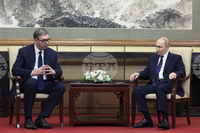 At Meeting with Putin, Vucic Stresses Russian Gas Importance for Serbia
