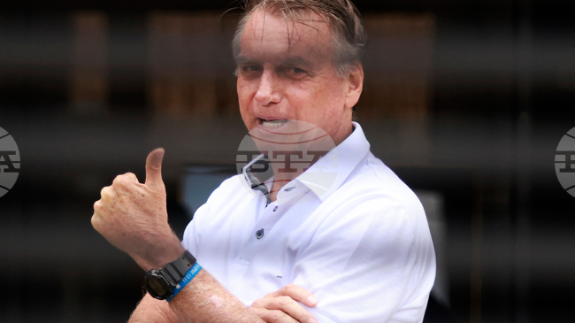 Бившият президент на Бразилия Жаир Болсонаро бе арестуван днес от федералната полиция