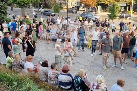 Варна - протест в подкрепа на Благомир Коцев