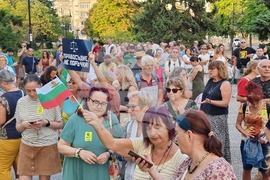 Варна - протест в подкрепа на Благомир Коцев