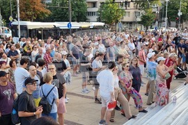 Варна - протест в подкрепа на Благомир Коцев