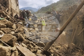 APTOPIX Afghanistan Earthquake