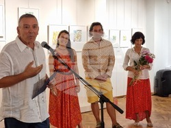 Ямбол - колективна изложба - артистично семейство Йорданови