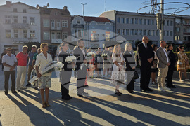 Панагюрище - площад „20 април“ - 140 години от Съединението на България