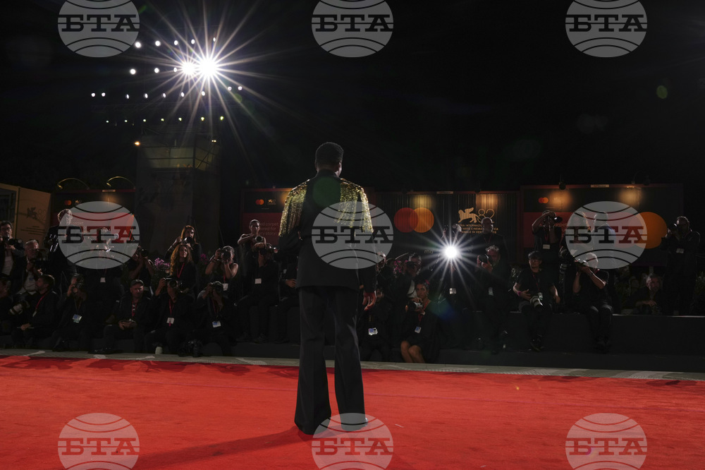 Italy Venice Film Festival Dead Man's Wire Red Carpet