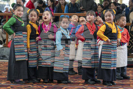 APTOPIX India Tibet Democracy day