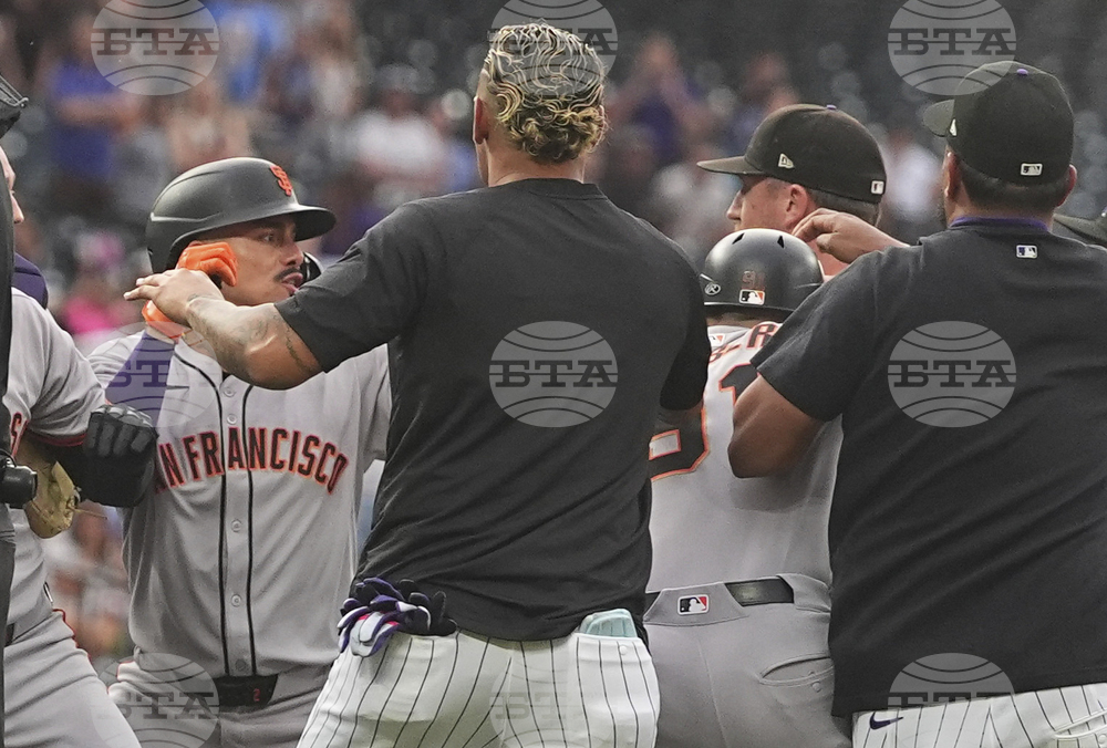Giants Rockies Baseball