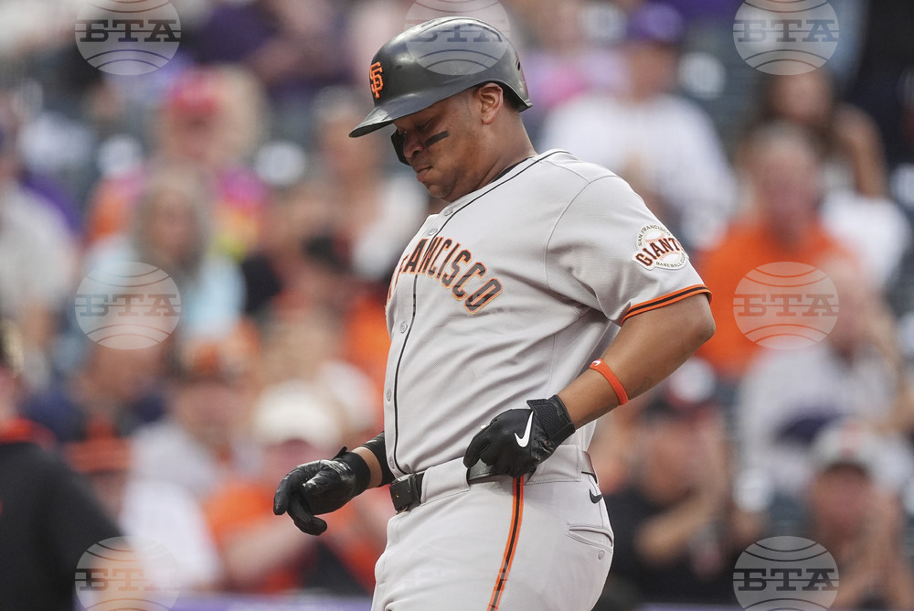 Giants Rockies Baseball