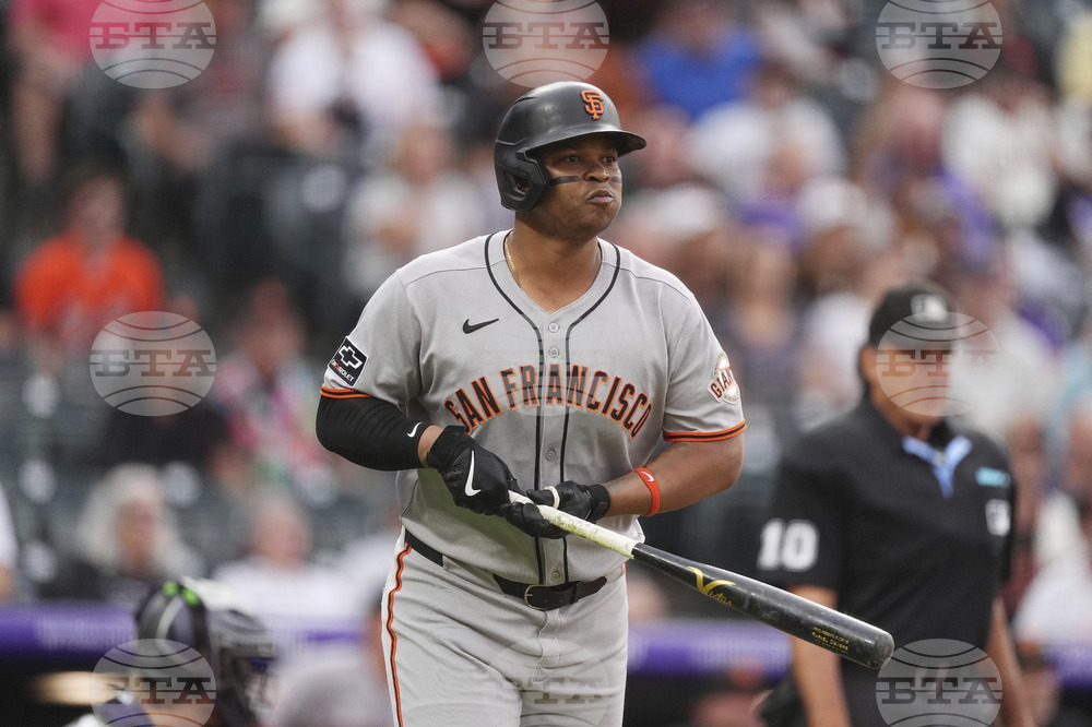 Giants Rockies Baseball