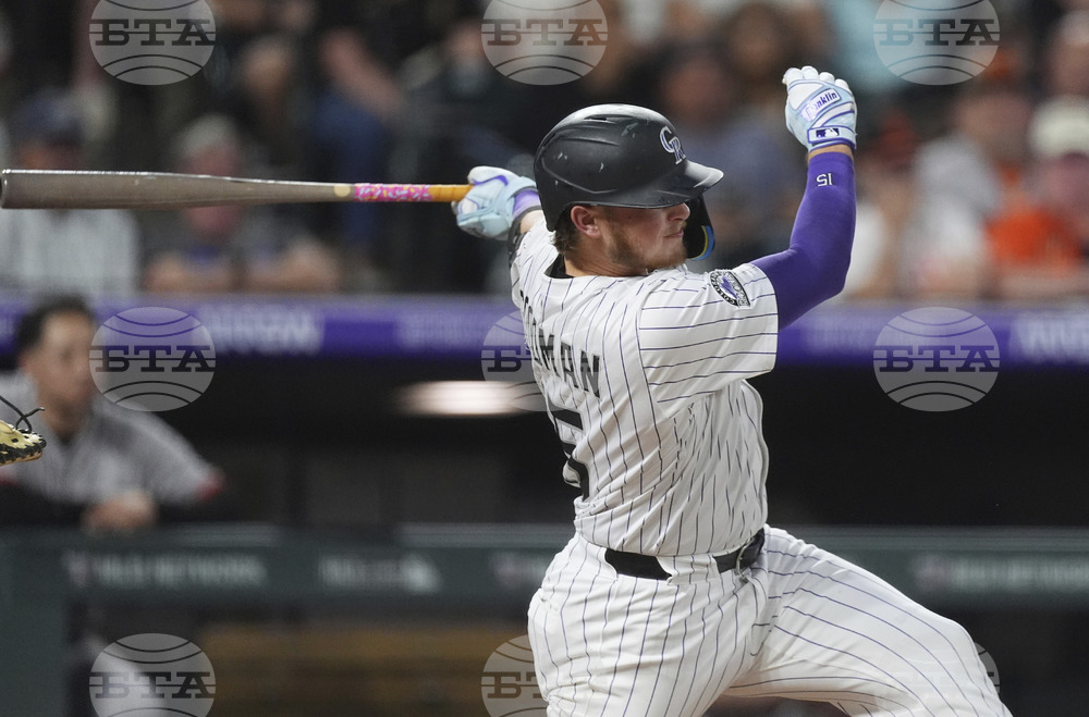 Giants Rockies Baseball